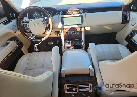 2017 Land Rover Range Rover Supercharged z USA, uszkodzony, nr VIN SALGS2FE6HA327038